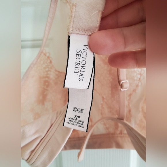 Victoria Secret Lace Halter Bralette in Pink size S - Picture 8 of 10